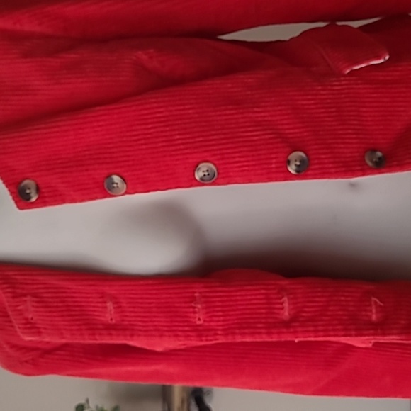 Red Corduroy Jacket - Picture 3 of 9